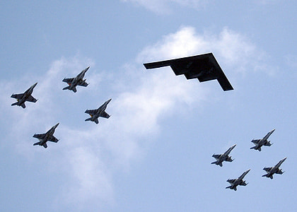 Military Aircraft Formation, Fighters thumbnail