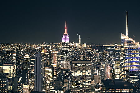 photography of Empire State Building, New York at nighttime thumbnail