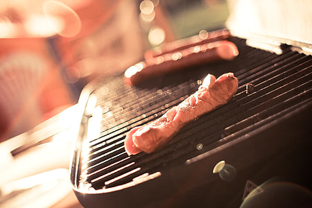 Sausages on a Grill thumbnail