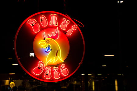 Donut Daze Neon Signage thumbnail