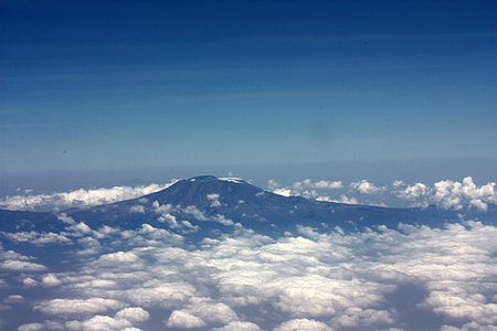 Mount Kilimanjaro above the clouds from Kenya thumbnail