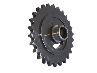 gray and black sprocket thumbnail