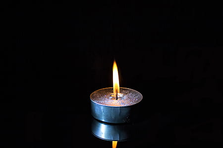 brown tealight candle thumbnail
