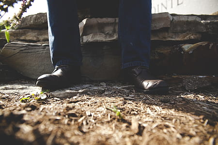 person sitting on rock thumbnail