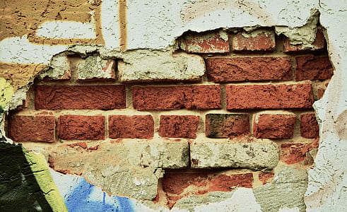 wall, hauswand, brick, plaster, facade, structure thumbnail