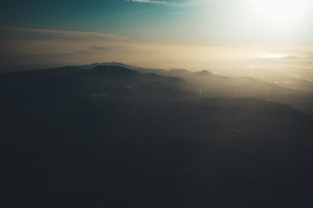 aerial photo of mountain thumbnail