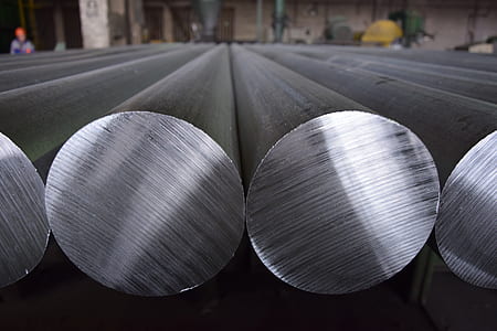 close up photography of gray metal rods thumbnail