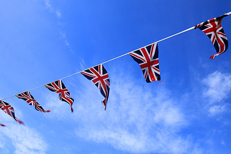 United States of America hanging flags thumbnail