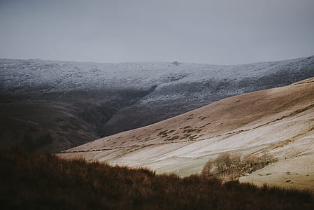 gray and brown mountains thumbnail