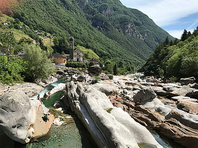 rock formation on river thumbnail