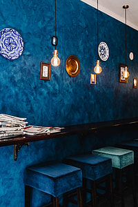 Interior of a modern restaurant thumbnail