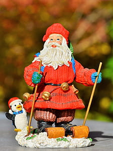 Santa Claus ceramic figurine thumbnail