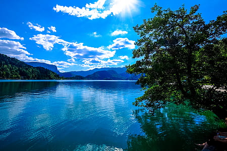 landscape, mountains, nature, sky thumbnail