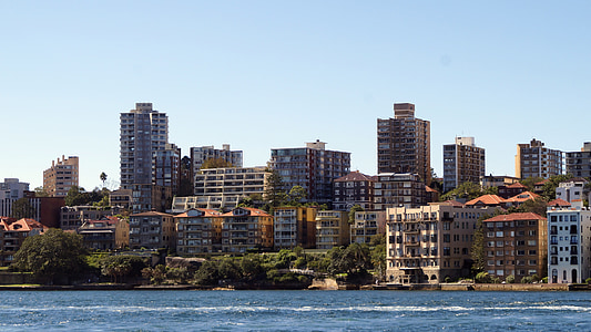 buildings near body of water during daytime thumbnail