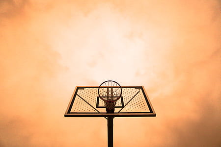 black basketball hoop thumbnail