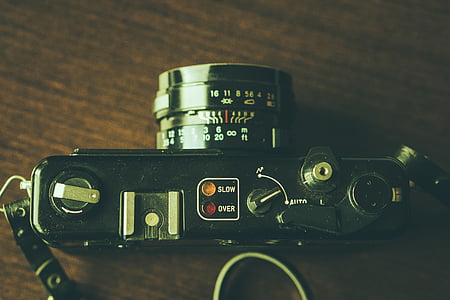 black camera on table thumbnail