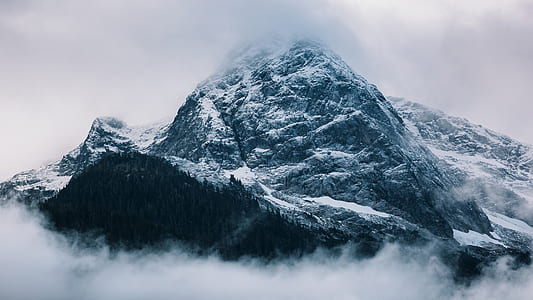 snow mountain during daytime thumbnail