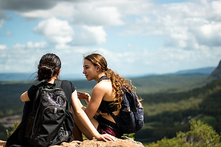 Two Woman Sitting thumbnail