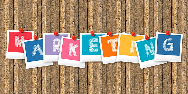 Marketing text overlay thumbnail