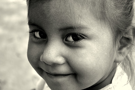 portrait photography of smiling girl thumbnail