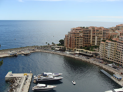 three white yacht at dock thumbnail
