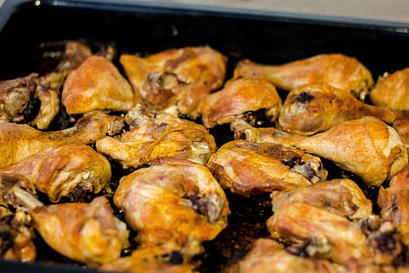 platter of roasted chicken thumbnail