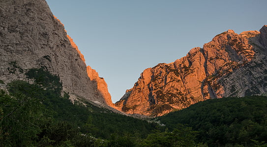 low angle photography of rock terrain thumbnail