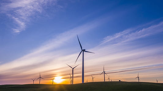 wind turbines on mountain thumbnail