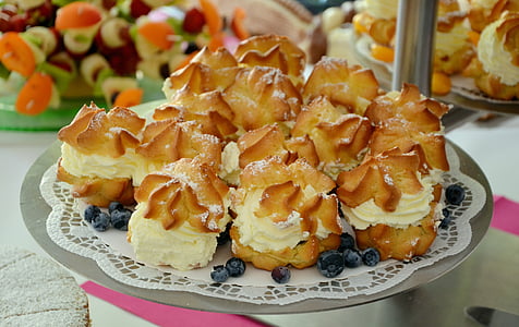 baked breads on plate thumbnail