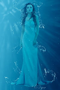 woman in white dress thumbnail