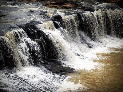 landscape, nature, water, rocks thumbnail