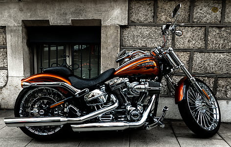 brown and black cruiser motorcycle thumbnail