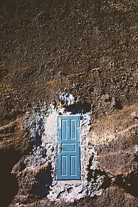 blue wooden door thumbnail
