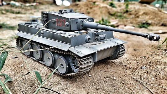 black panzer die-cast model thumbnail