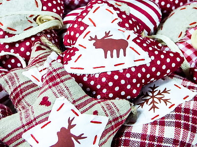 close-up photography of multicolored deer printed textiles thumbnail