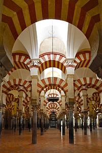 red and beige building interior thumbnail