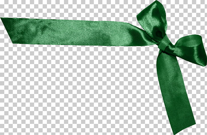 green gift ribbon