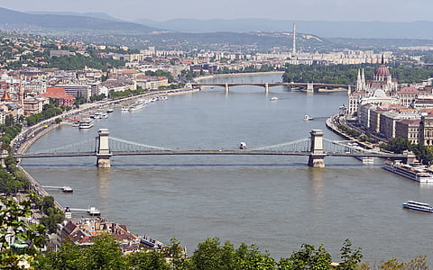 clear sky over bridge thumbnail