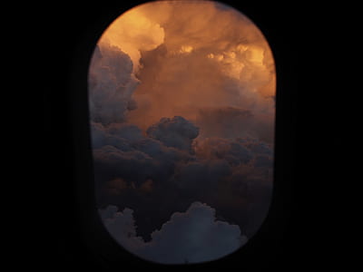 orange and white clouds thumbnail