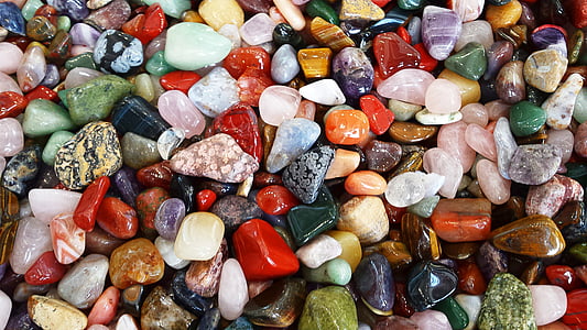 assorted-color stone decor lot thumbnail