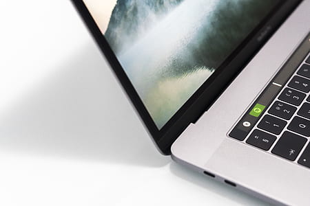 close-up photo of MacBook Pro thumbnail