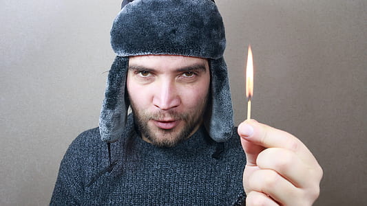 man holding safety match thumbnail