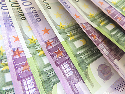 assorted Euro banknotes thumbnail