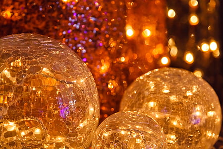 shallow focus photography of glass bubbles thumbnail