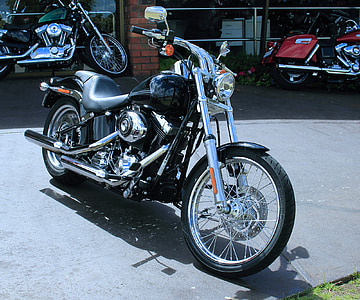 black cruiser motorcycle thumbnail