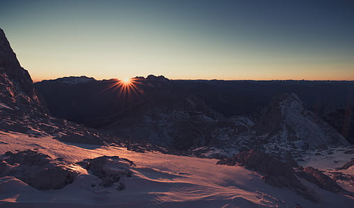 aerial view of mountain during daytime thumbnail