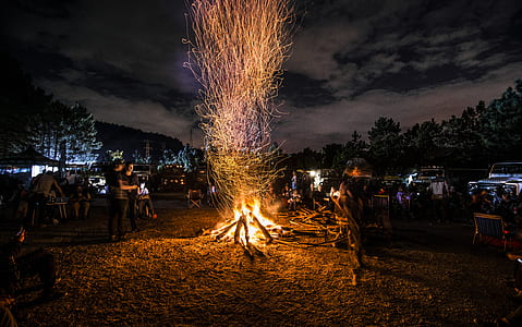 burning bonfire thumbnail