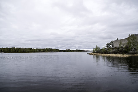 Prince of Wales Northern Heritage Center across Frame Lake thumbnail