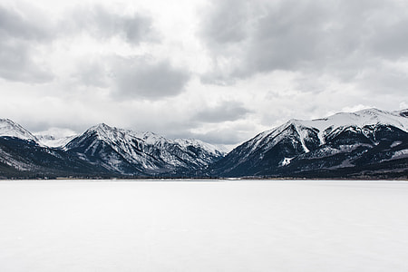 mountain surrounded by ice thumbnail