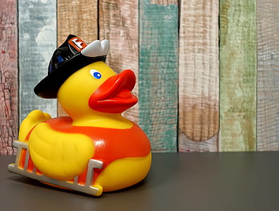 yellow duck plastic toy thumbnail